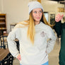 Unisex Crew Neck Sweater - Sand