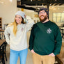 Unisex Crew Neck Sweater - Forest Green