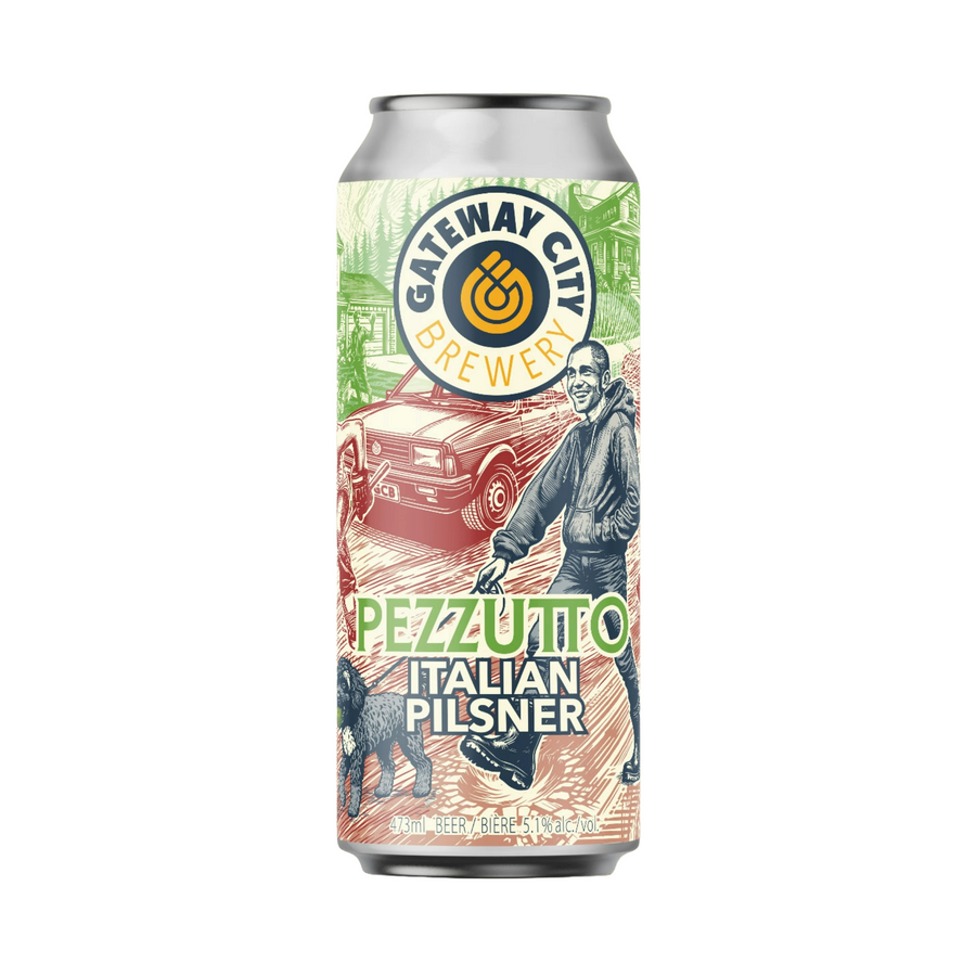 Pezzutto - Italian Pilsner - 473ml of