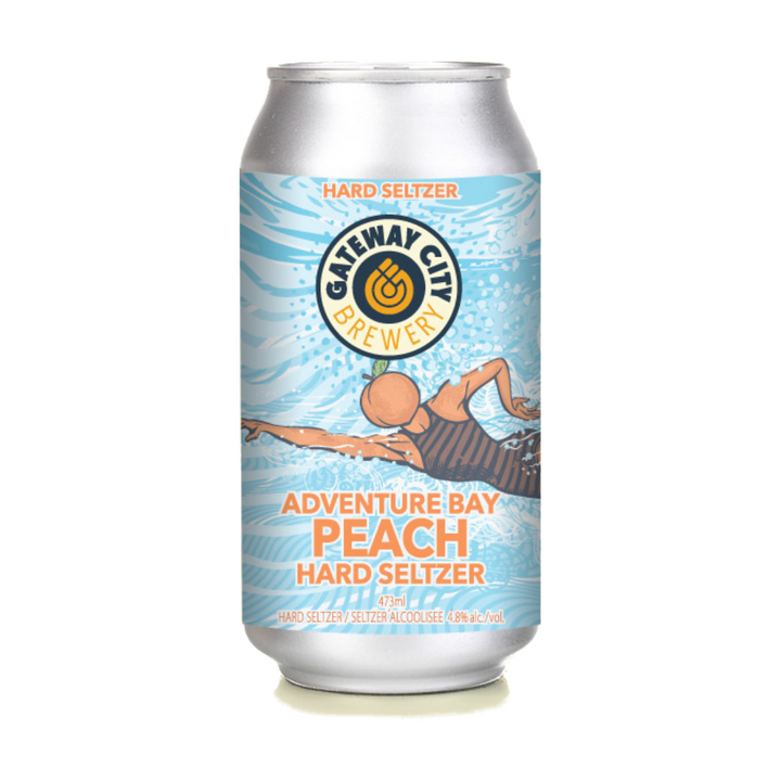 Adventure Bay - Peach Seltzer - 355ml