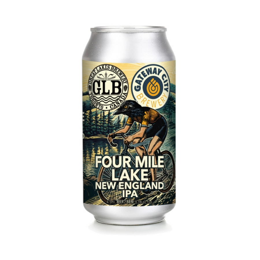 Four Mile Lake - New England IPA - 473ml