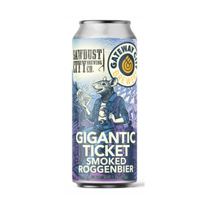 Gigantic Ticket - Smoked Roggenbier - 473ml