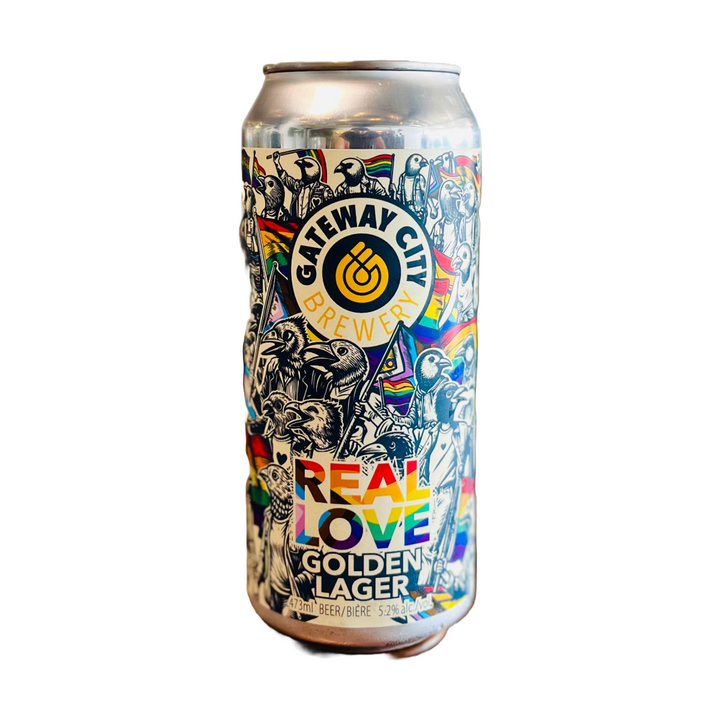 Real Love - Golden Lager - 473ml