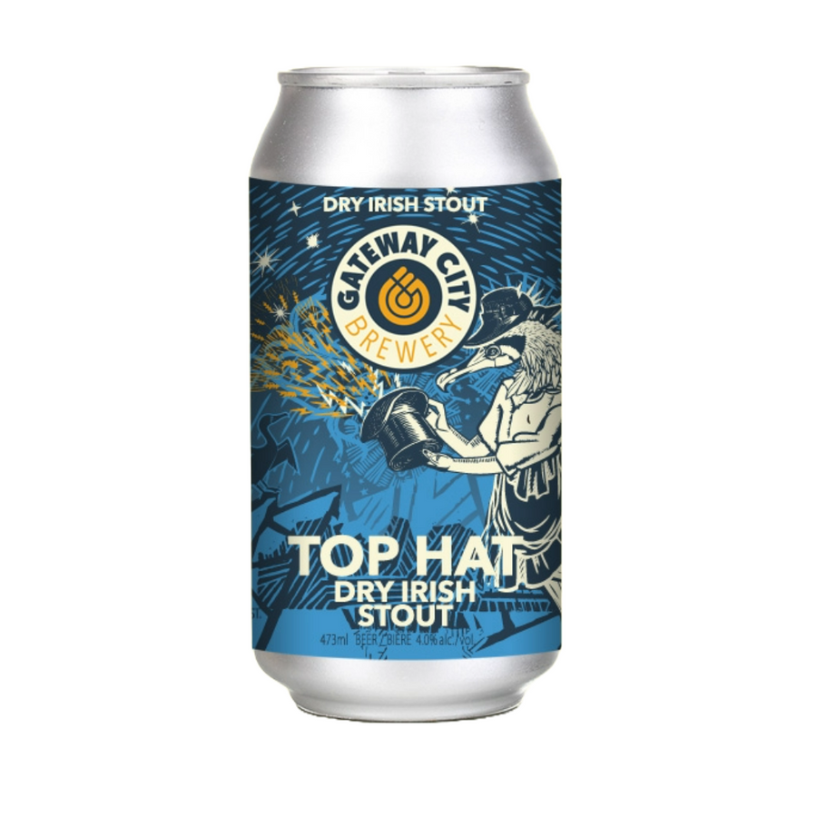 Top Hat - Dry Irish Stout - 473ml