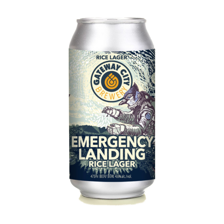 Emergency Landing- Rice Lager - 473ml